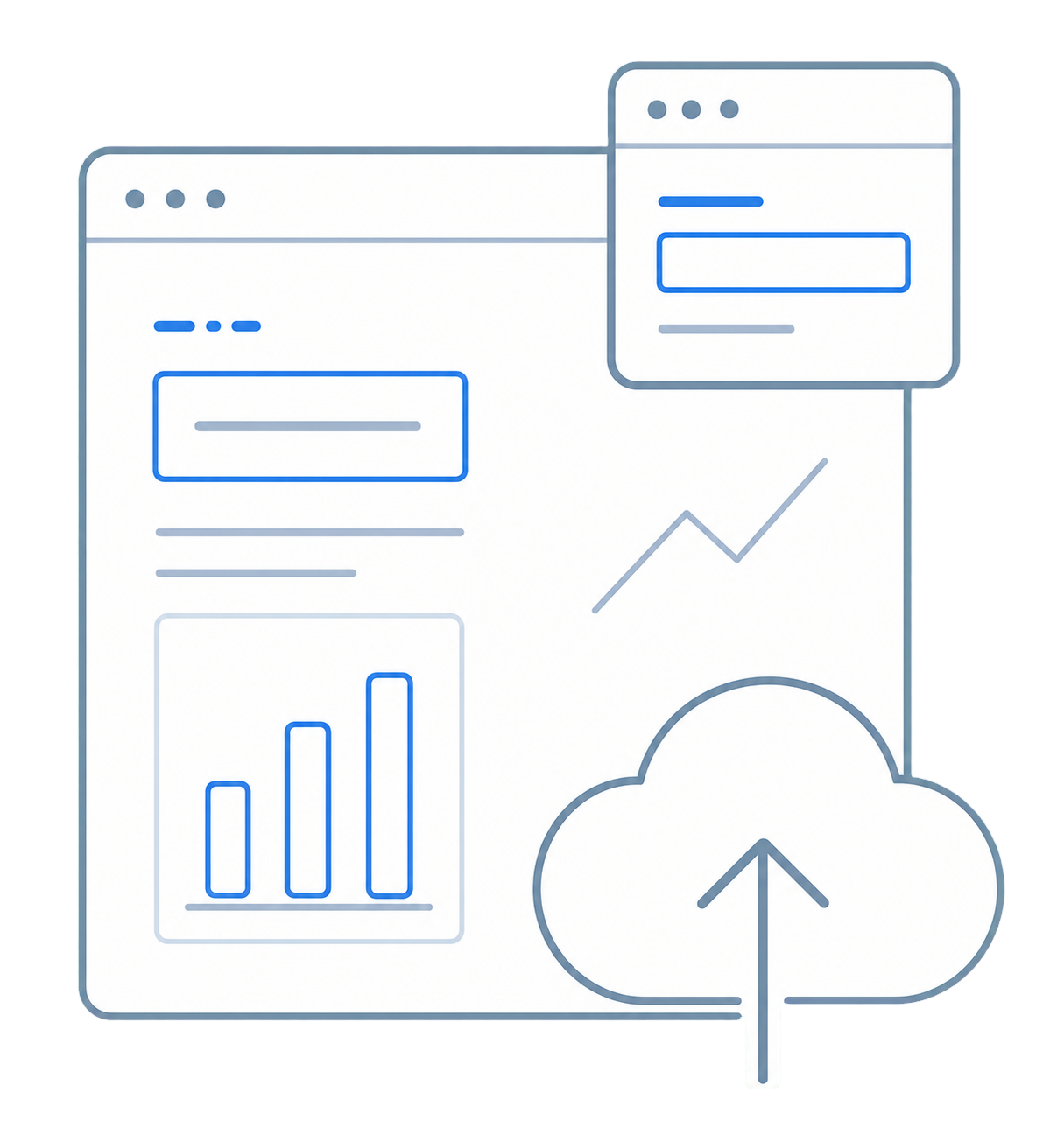 Dashboard conectado à nuvem e pronto para operação